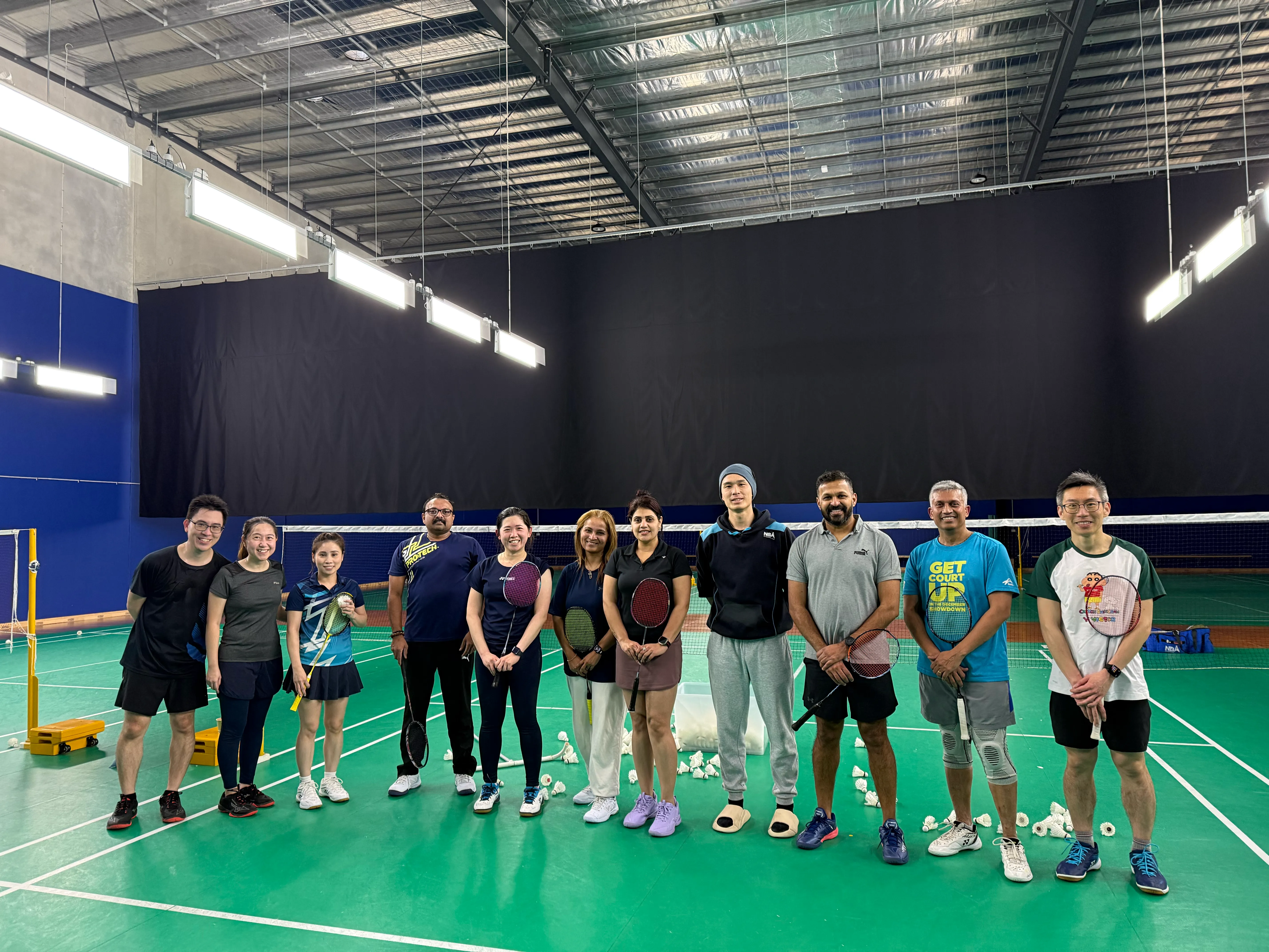 Adults Badminton Training