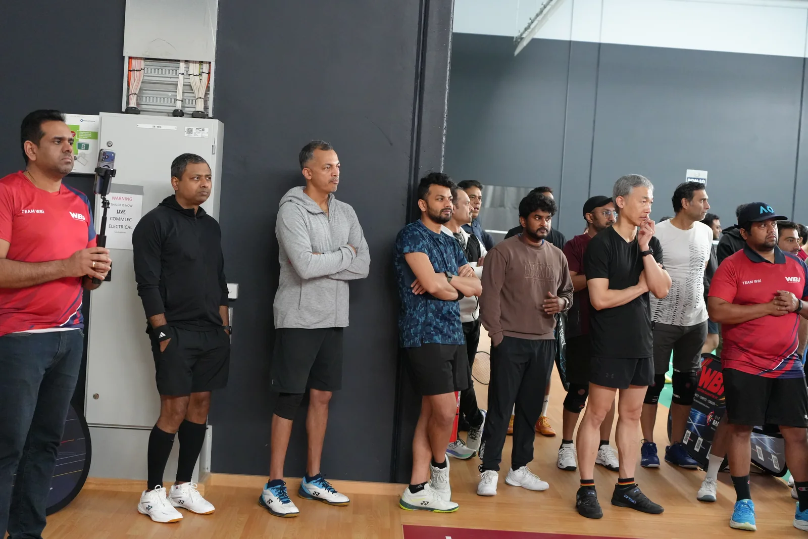 Players and Team WBi gathering for the opening of the 2026 tournament